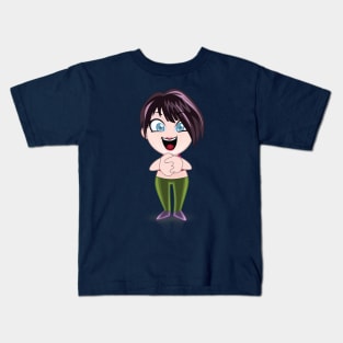 beautiful girls - cartoon character for young girls (choose your twin) Kids T-Shirt